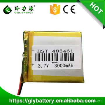 485461 Li-polymer 3.7V 3000mAh UPS Lithium Polymer Battery